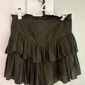 Women’s Green Vestique Skirt